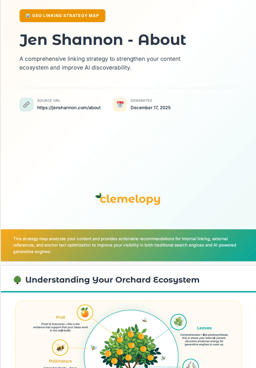 Linking Strategy PDF Preview